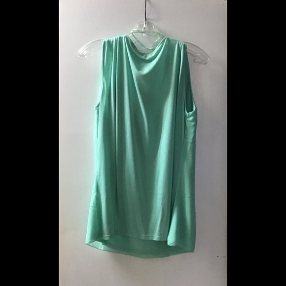 🌟 Plus Tank with Chiffon Overlay - Picture 3 of 6